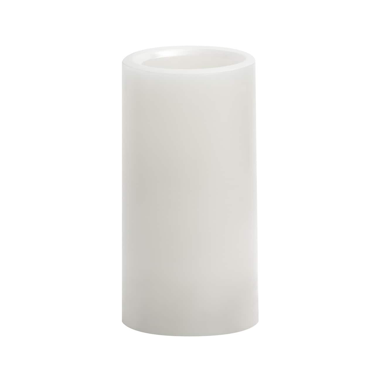 12 Pack: 3" x 6" White LED Pillar Candle by Ashland®